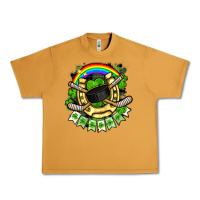Peanut Butter St. Patrick's Day Hockey Urban Heavy Tee - FaDigitalArtStudio