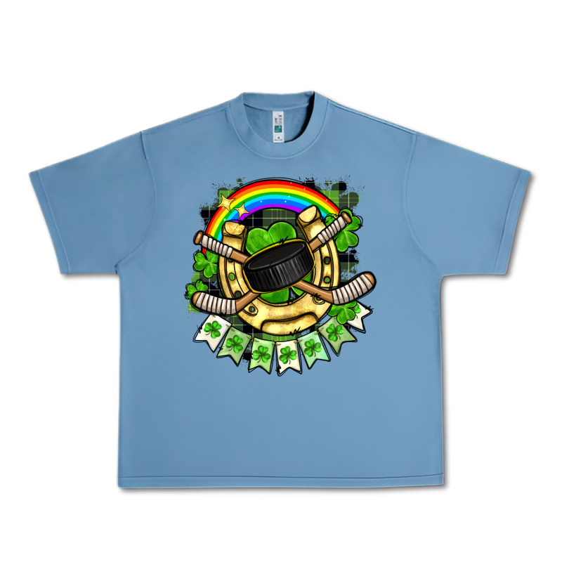 St. Patrick's Day Hockey Urban Heavy Tee by FaDigitalArtStudio | Teevron