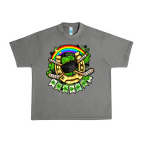 Tornado St. Patrick's Day Hockey Urban Heavy Tee - FaDigitalArtStudio