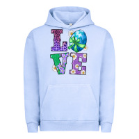 Pigment Grape Ice easter love egg Urban Hoodie - RanaPortraitStore