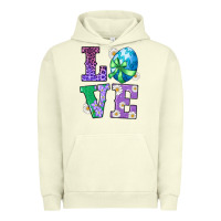 Pigment Pistachio easter love egg Urban Hoodie - RanaPortraitStore
