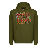 Army Green mama tried christmas Premium Hoodie - Jasminsmagicworld