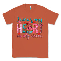 Copper I wear my heart on my sleeve Valentine's Day Classic Tee - HowdyJamesFarm