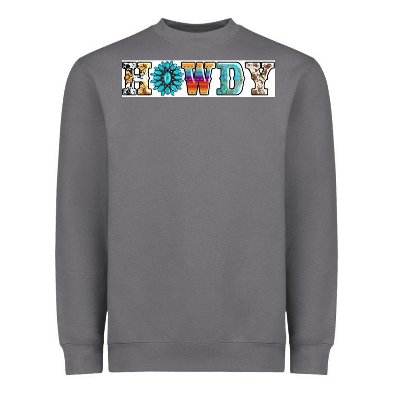 Howdy Heavyweight Sweatshirt by AdoDesignShop | Teevron