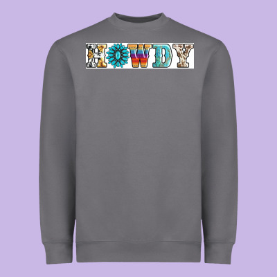 Howdy Heavyweight Sweatshirt Designed By Adodesignshop