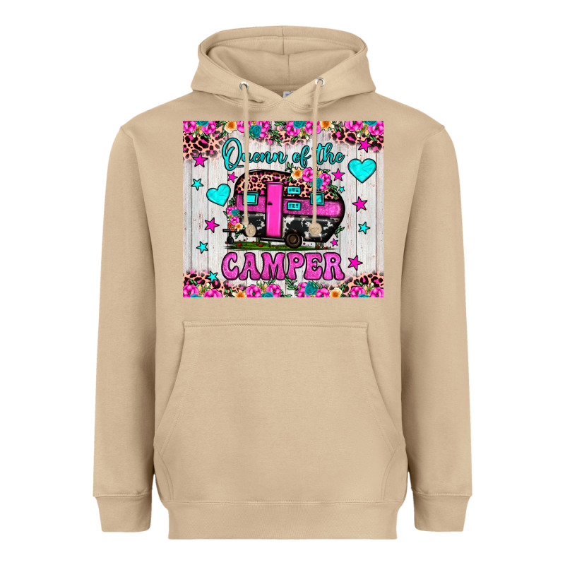 Queen Of The Camper Heavyweight Hoodie by JahusDesignShop | Teevron