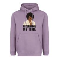 Lavender maxine reclaiming my time funny political quote t shirt Heavyweight Hoodie - baoMotion