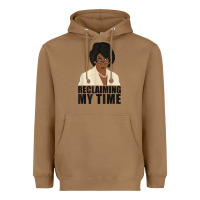 Toasted Coconut maxine reclaiming my time funny political quote t shirt Heavyweight Hoodie - baoMotion