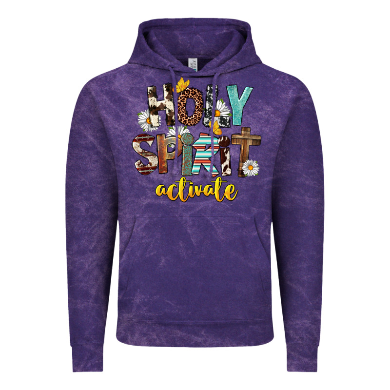 Holy Spirit Activate Vintage Hoodie by FaDigitalArtStudio | Teevron
