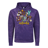Cloud Purple Holy Spirit Activate Vintage Hoodie - FaDigitalArtStudio