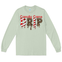 Matcha candy cane drip Long Sleeve Tee - FaDigitalArtStudio
