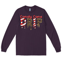 Plum candy cane drip Long Sleeve Tee - FaDigitalArtStudio