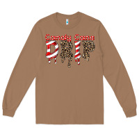 Toasted Coconut candy cane drip Long Sleeve Tee - FaDigitalArtStudio