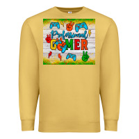 Antique Gold professional gamer Premium Sweatshirt - JahusDesignShop