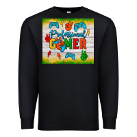 Black professional gamer Premium Sweatshirt - JahusDesignShop
