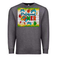 Charcoal Heather professional gamer Premium Sweatshirt - JahusDesignShop
