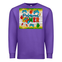 Purple professional gamer Premium Sweatshirt - JahusDesignShop
