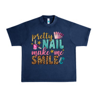 Navy pretty nail make me smile bbs Urban Heavy Tee - BundleAndBundleShop