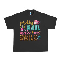 Pigment Black pretty nail make me smile bbs Urban Heavy Tee - BundleAndBundleShop