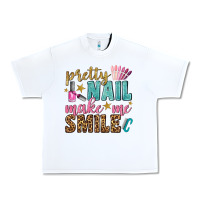 White pretty nail make me smile bbs Urban Heavy Tee - BundleAndBundleShop