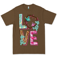 Cacao Love crown of the thorns Easter Day Premium Tee - HowdyJamesFarm