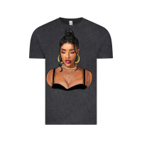 Vintage Black black woman Vintage Tee - FaDigitalArtStudio