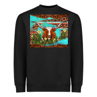 Black longhorn tumbler Heavyweight Sweatshirt - AdoDesignShop