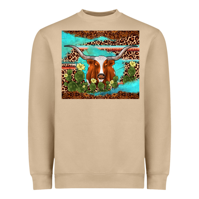 Longhorn Tumbler Heavyweight Sweatshirt by AdoDesignShop | Teevron