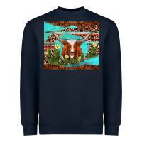 Navy longhorn tumbler Heavyweight Sweatshirt - AdoDesignShop