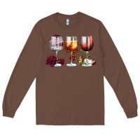 Chestnut hallothanksmas halloween thanksgiving  christmas wine Long Sleeve Tee - FaDigitalArtStudio