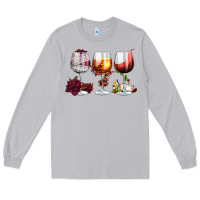 Moon Dust hallothanksmas halloween thanksgiving  christmas wine Long Sleeve Tee - FaDigitalArtStudio