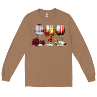Toasted Coconut hallothanksmas halloween thanksgiving  christmas wine Long Sleeve Tee - FaDigitalArtStudio