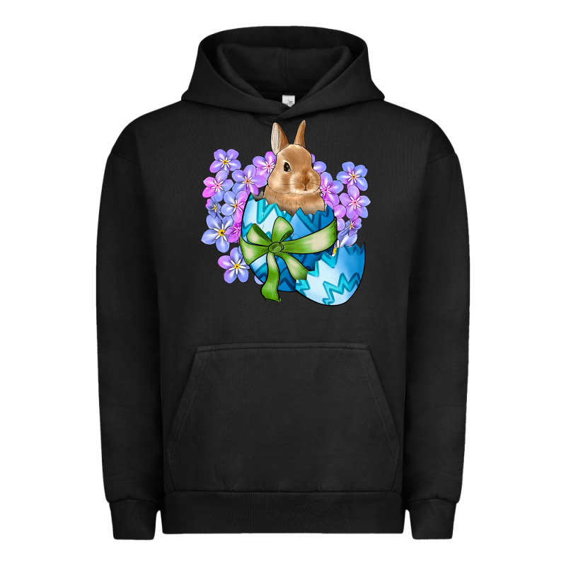 Easter Bunny Egg Flowers Urban Hoodie by RanaPortraitStore | Teevron