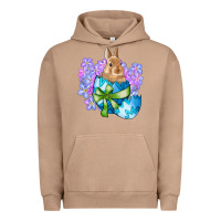 Pigment Burro easter bunny egg flowers Urban Hoodie - RanaPortraitStore