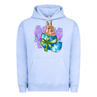 Pigment Grape Ice easter bunny egg flowers Urban Hoodie - RanaPortraitStore
