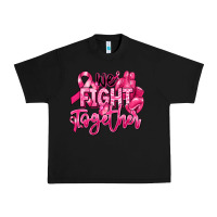 Black we fight together breast cancer Urban Heavy Tee - RanaPortraitStore