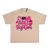Burro we fight together breast cancer Urban Heavy Tee - RanaPortraitStore