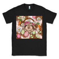 Black Easter Bunny tumbler Easter Day Classic Tee - HowdyJamesFarm