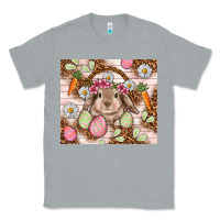 Heather Grey Easter Bunny tumbler Easter Day Classic Tee - HowdyJamesFarm