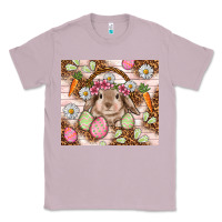 Lilac Easter Bunny tumbler Easter Day Classic Tee - HowdyJamesFarm