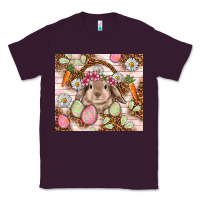 Plum Easter Bunny tumbler Easter Day Classic Tee - HowdyJamesFarm