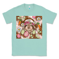Seafoam Easter Bunny tumbler Easter Day Classic Tee - HowdyJamesFarm