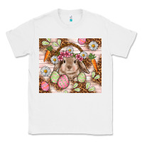 White Easter Bunny tumbler Easter Day Classic Tee - HowdyJamesFarm