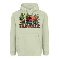 Matcha traveler Heavyweight Hoodie - JahusDesignShop