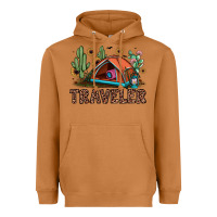 Meerkat traveler Heavyweight Hoodie - JahusDesignShop