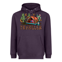 Plum traveler Heavyweight Hoodie - JahusDesignShop