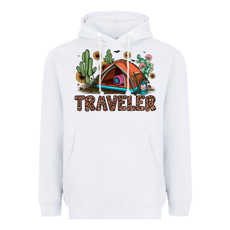 Traveler Heavyweight Hoodie by JahusDesignShop | Teevron