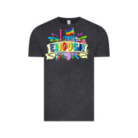 Vintage Black I am enough Vintage Tee - FaDigitalArtStudio