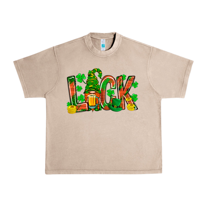 Luck With Gnome And Beer Bbs Urban Heavy Tee by BundleAndBundleShop | Teevron
