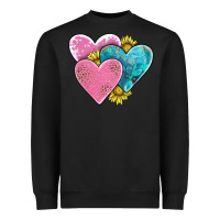 Black hearts Heavyweight Sweatshirt - AdoDesignShop